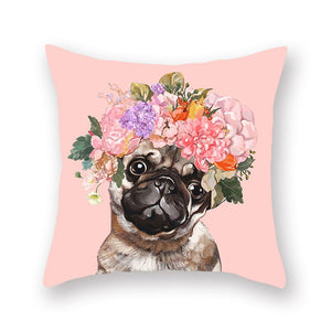 Cute Animal Painting Pillowcase