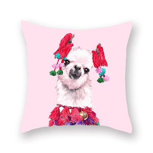 Cute Animal Painting Pillowcase