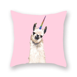 Cute Animal Painting Pillowcase