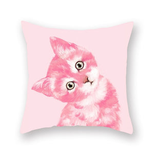 Cute Animal Painting Pillowcase