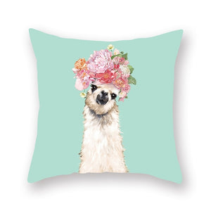 Cute Animal Painting Pillowcase